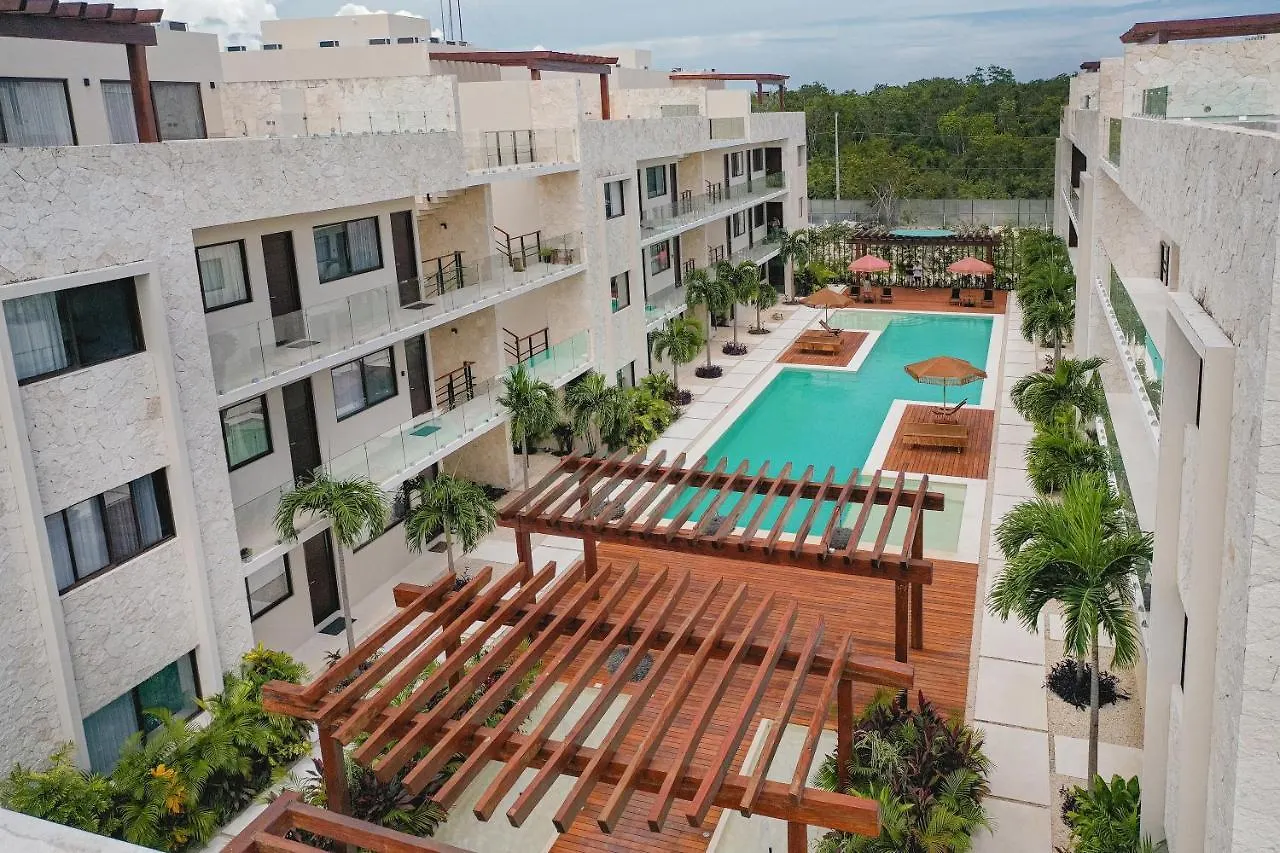 Apartment And Penthouse Blue Luxury Kukulkan 툴룸